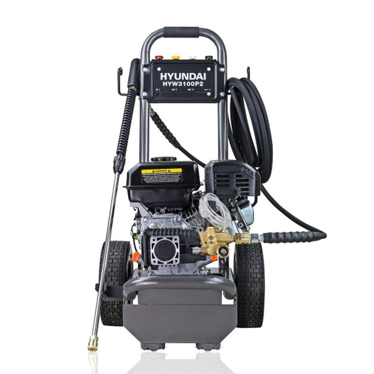 Hyundai HYW3100P2 Petrol Pressure Washer 212cc Engine, 10L/min Flow & AR Pump for Powerful Cleaning
