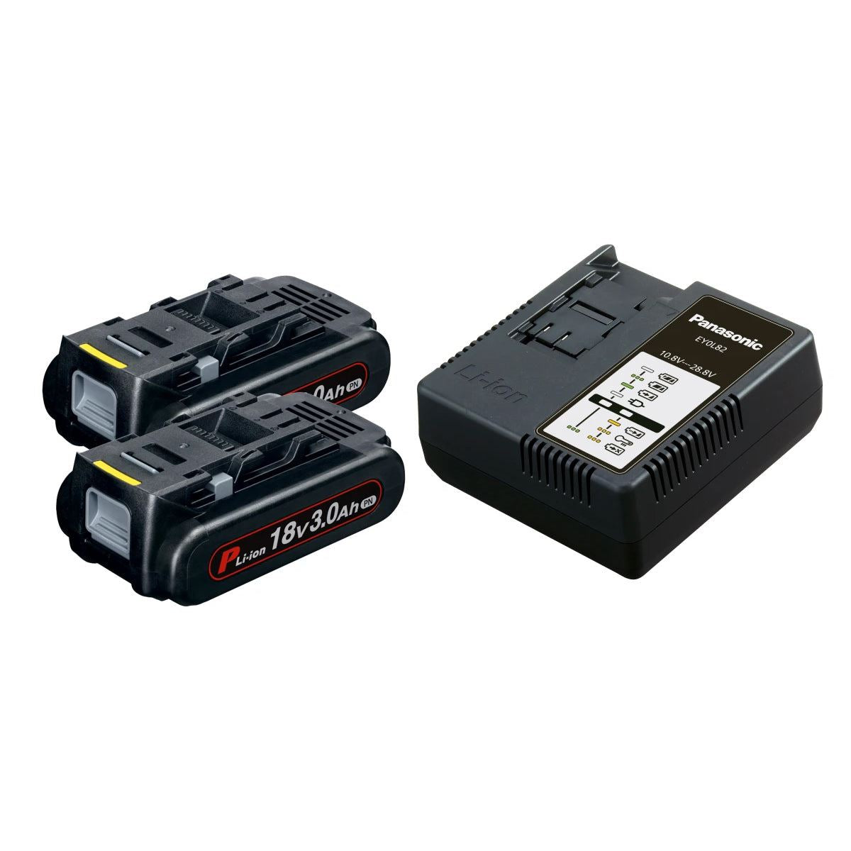 Panasonic PAN74A3PN EY74A3PN 18V Smart Brushless Drill Driver 2 x 3.0Ah Li-ion Batteries & Charger With Case