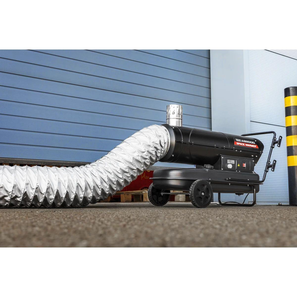 Sealey ABI1000COMBO Kerosene/Diesel Heater with 5M Ducting 230V/250W