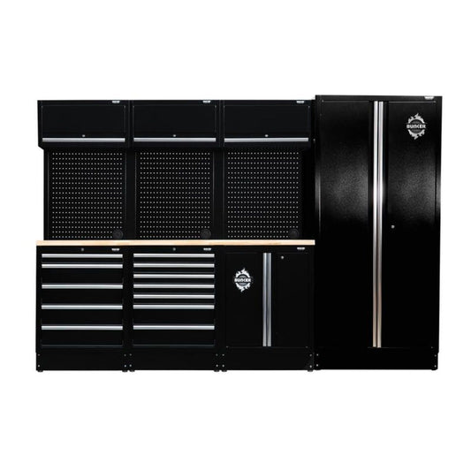 Draper MS400COMBO/15 Bunker 15 Piece Modular Storage Combo With Worktop 2955mm 27203