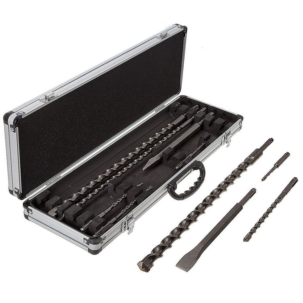 Makita D-21191 SDS Plus Drill and Chisel Set Of 10 Piece
