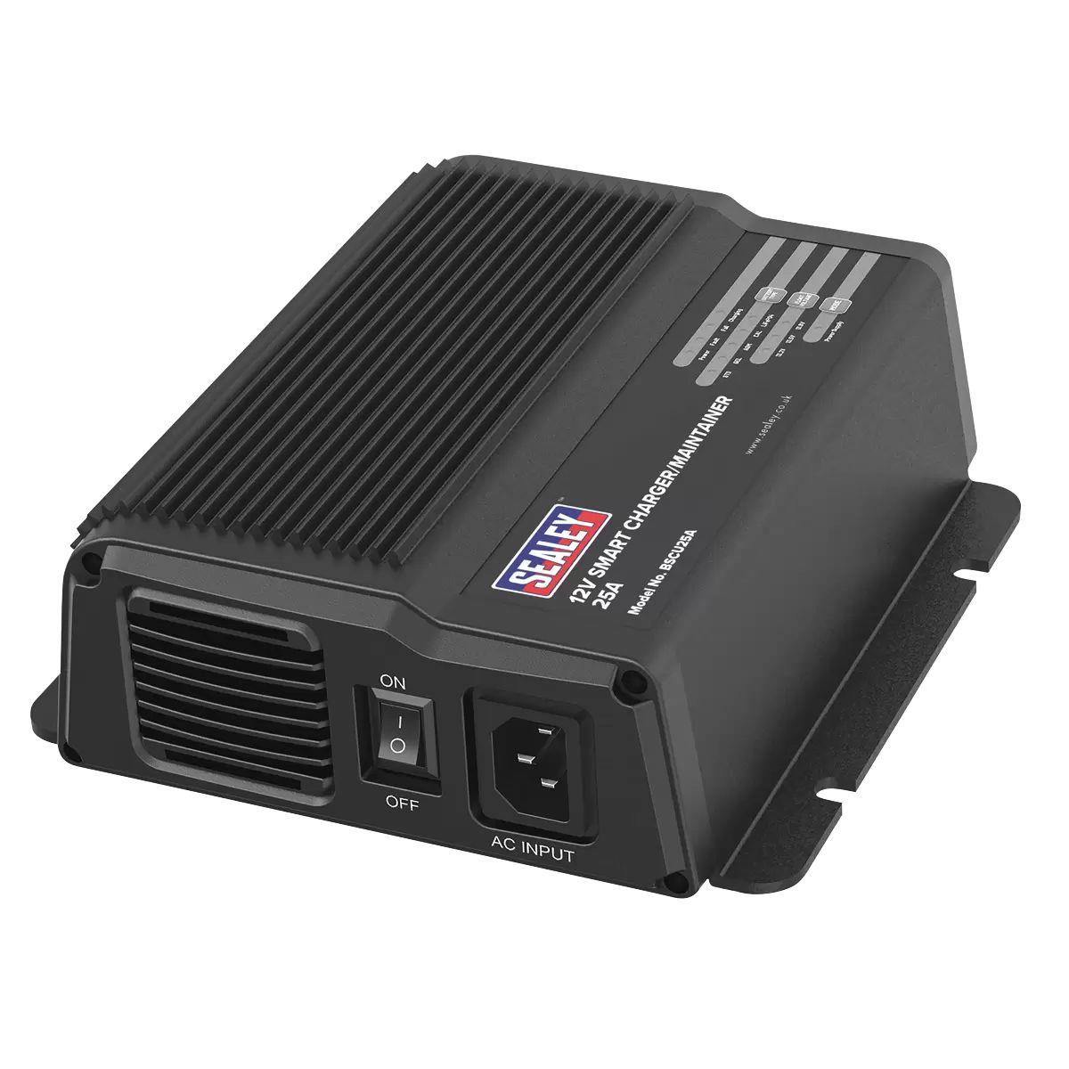 Sealey BSCU25A 12V Smart Charger/Maintainer 25A