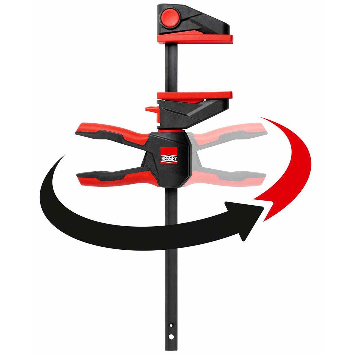 Bessey 600mm One-Handed Clamp With Rotating Handle EZ360-60