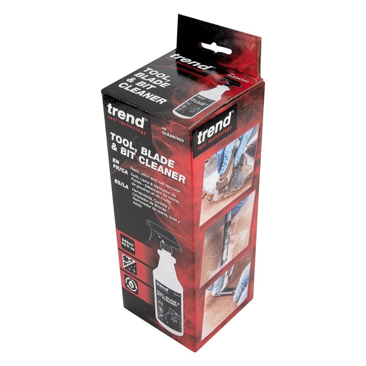 Trend CLEAN/900 Tool, Blade & Bit Cleaner 946ml (32oz)