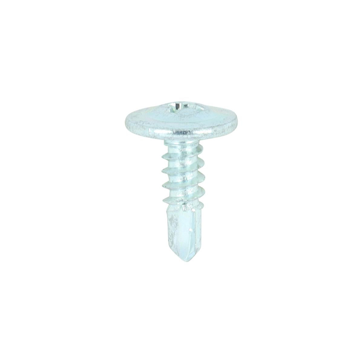 Timco 08916WHSD Wafer Head Self-Drilling Screw 4.2 x 13.5mm Zinc Pack of 1000