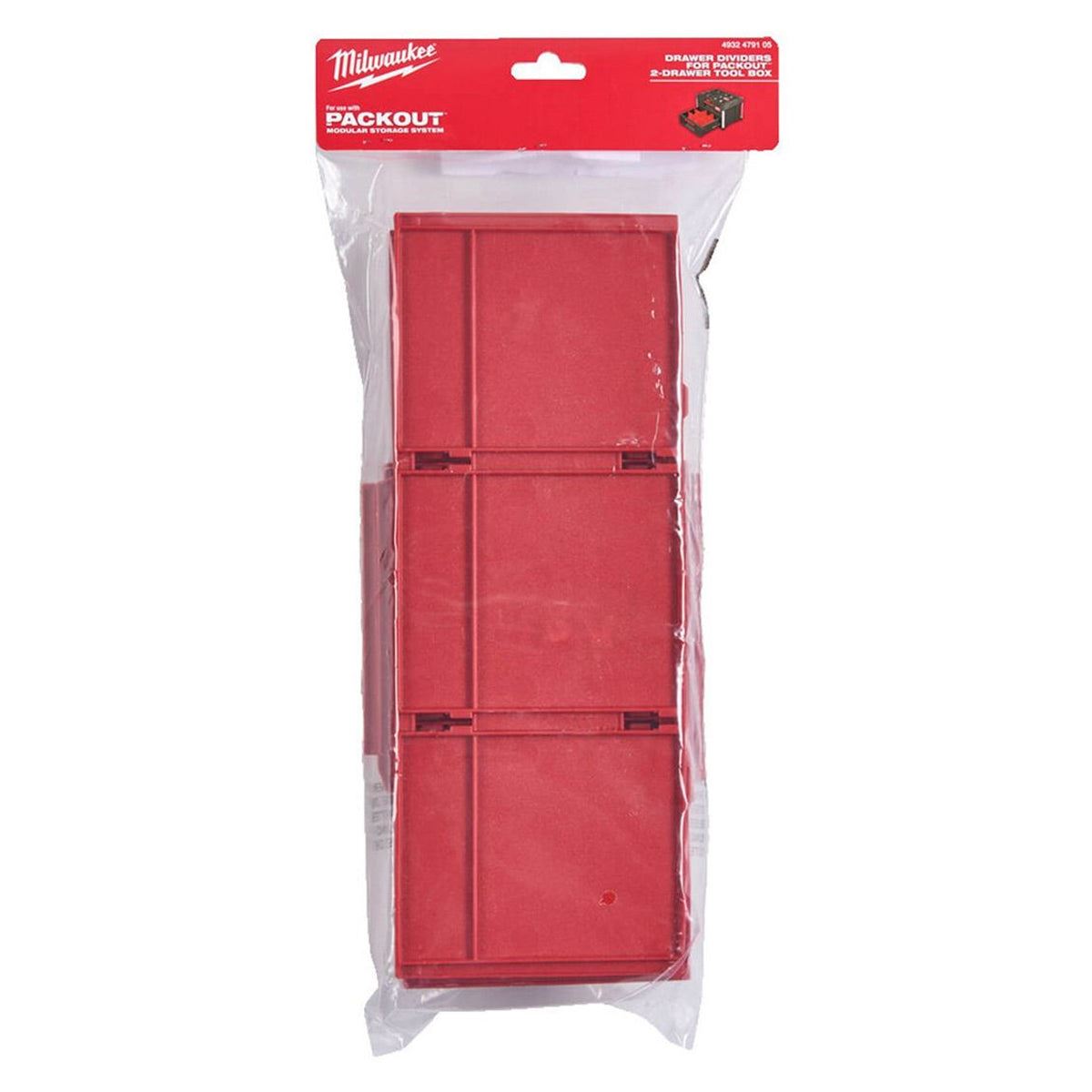 Milwaukee PACKOUT Dividers for 2 Drawer Tool Box 4932479105