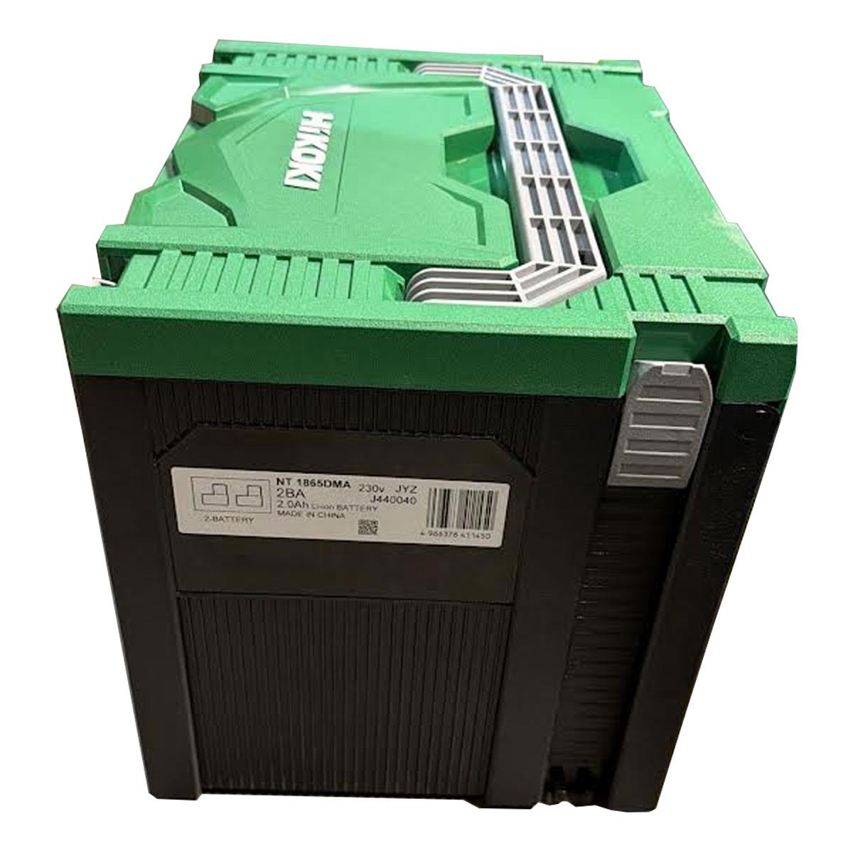 Hikoki NT1865DMAJYZ 18V Brushless 15G Angled Finish Nailer with 2 x 2.0Ah Batteries, Charger & Case Item Condition Box Opened Never Used