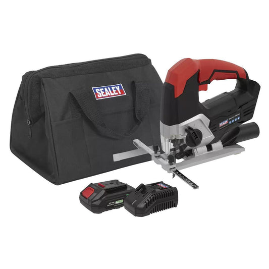 Sealey CP20VJSKIT1 20V Cordless Jigsaw Kit With Battery & Charger