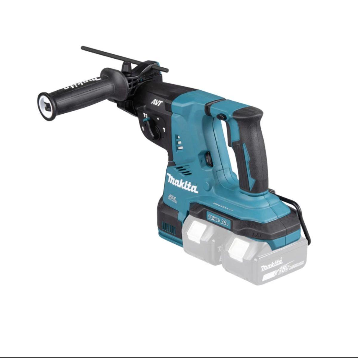 Makita DHR281ZJ 18V Twin LXT Cordless Brushless SDS Plus 3-Mode Rotary Hammer Drill With Case