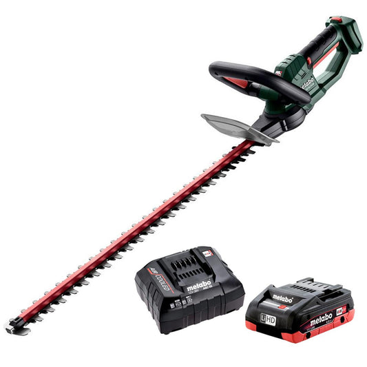 Metabo HS 18 LTX 65 18V Hedge Trimmer With 1 x 4.0Ah Battery & Charger