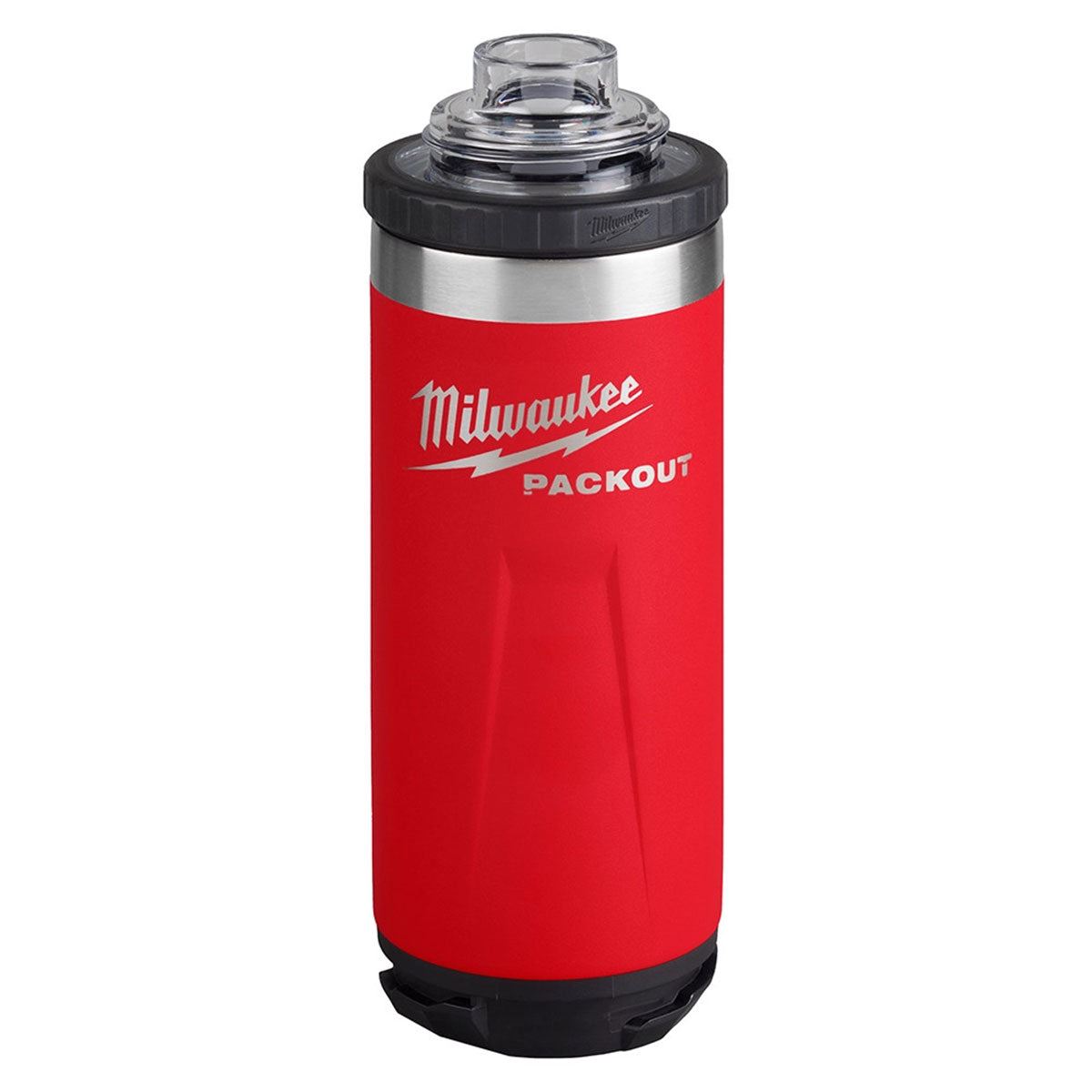 Milwaukee Packout 710ml Chug Lid Bottle Red 4932493465