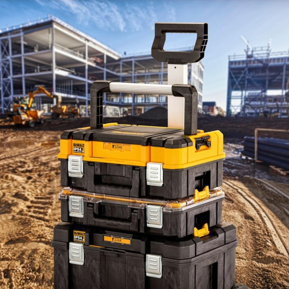 Dewalt DWST83344-1 TStak 2.0 Shallow ToolBox with Long Handle