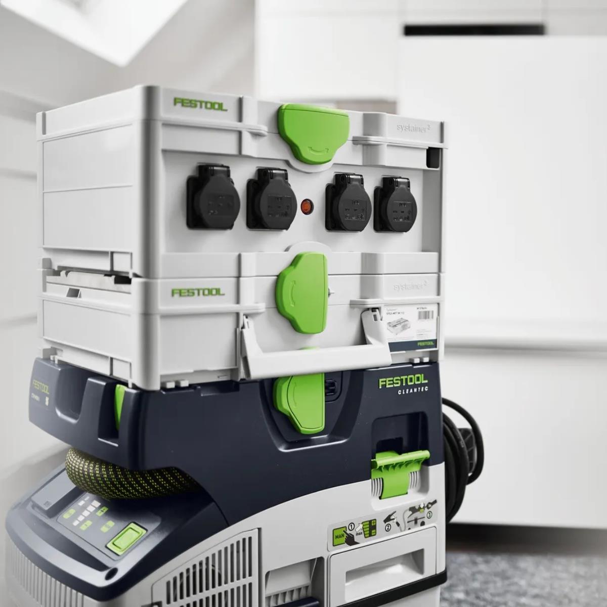 Festool SYS3-PH M 187 SYS-PowerHub Systainer with Integrated Sockets - 578574