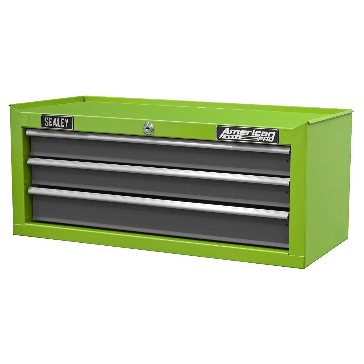 Sealey AP22309BBHV Mid-Box Tool Chest 3 Drawer with Ball-Bearing Slides