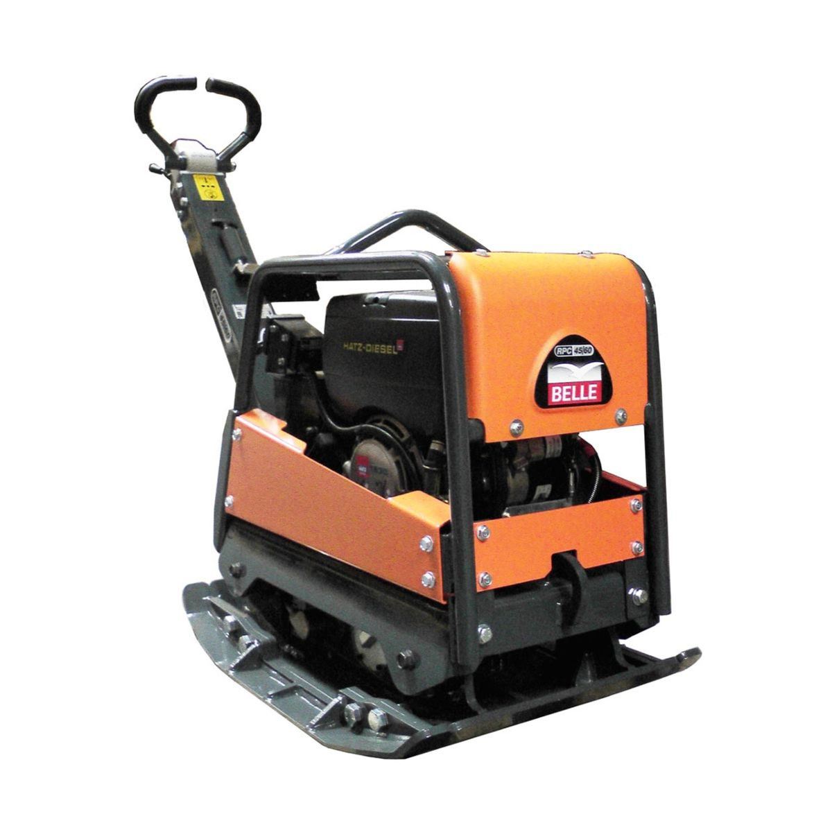 Belle 161.9.068 RPC 45/60DE Hatz Diesel Electric Start Reversible Plate Compactor Heavy-Duty for Construction