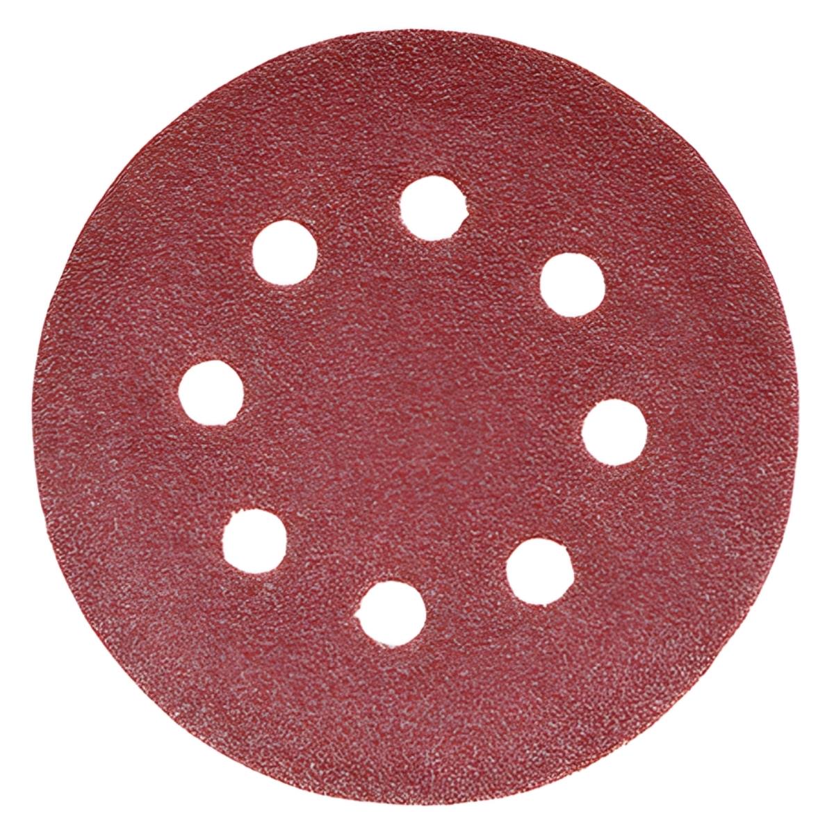 Timco 150mm Hook & Loop Random Orbital Sanding Discs 60 Grit Pack of 5 - 231084