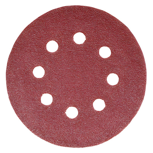 Timco 150mm Hook & Loop Random Orbital Sanding Discs 60 Grit Pack of 5 - 231084