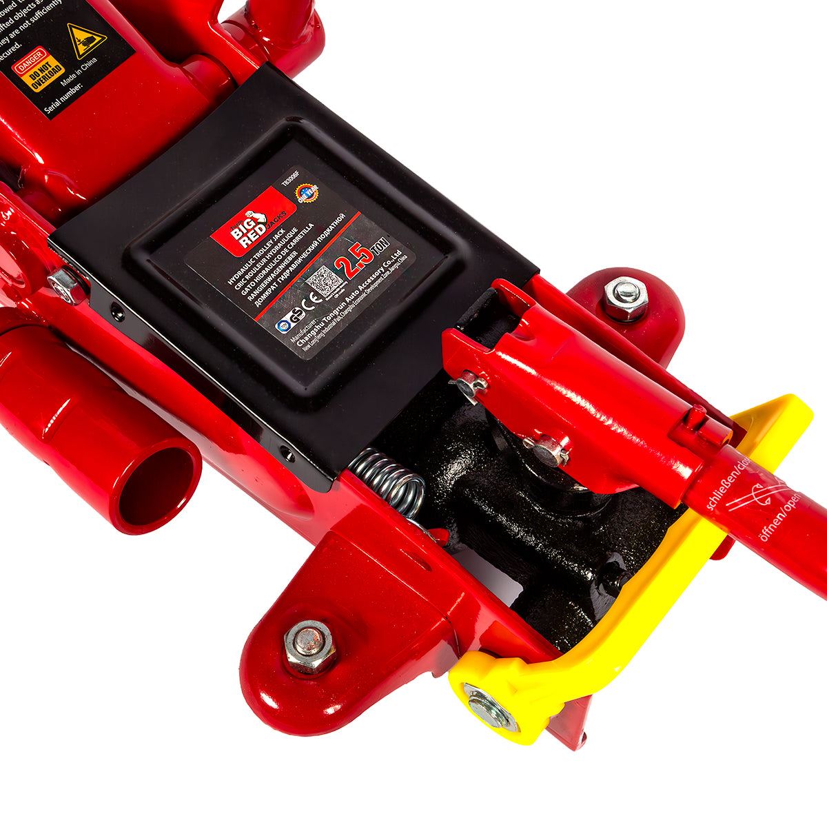 Big Red Torin 2.5-Ton Hydraulic Jack with 360 Rotating Handle