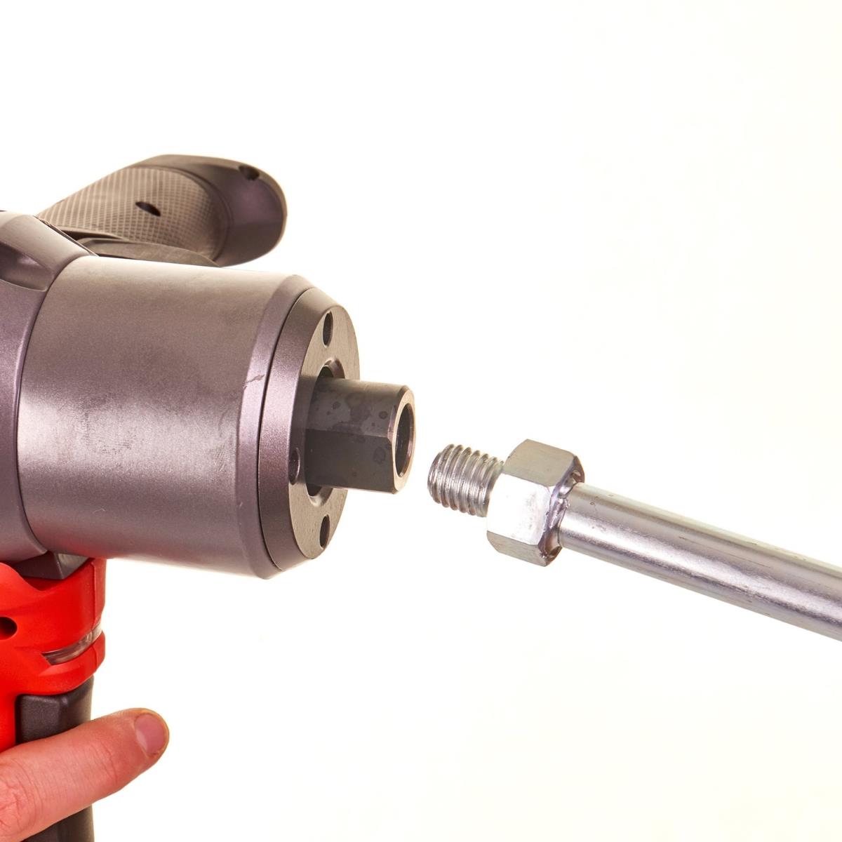 Milwaukee M18FPM-0X 18V FUEL Brushless Paddle Mixer With 1 x 6.0Ah Battery Charger & Case