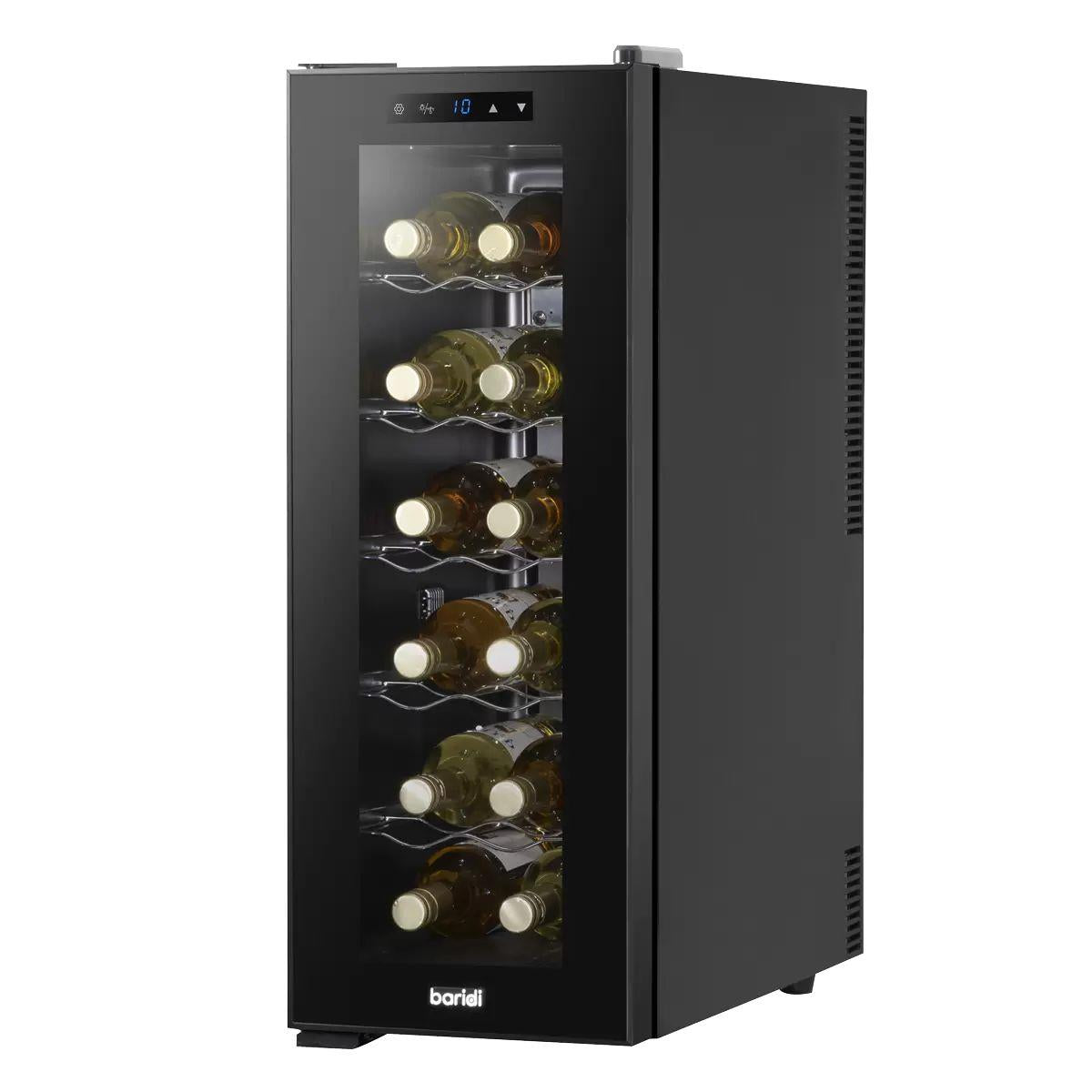 Sealey DH73 Baridi 12 Bottle Fridge & Cooler Black