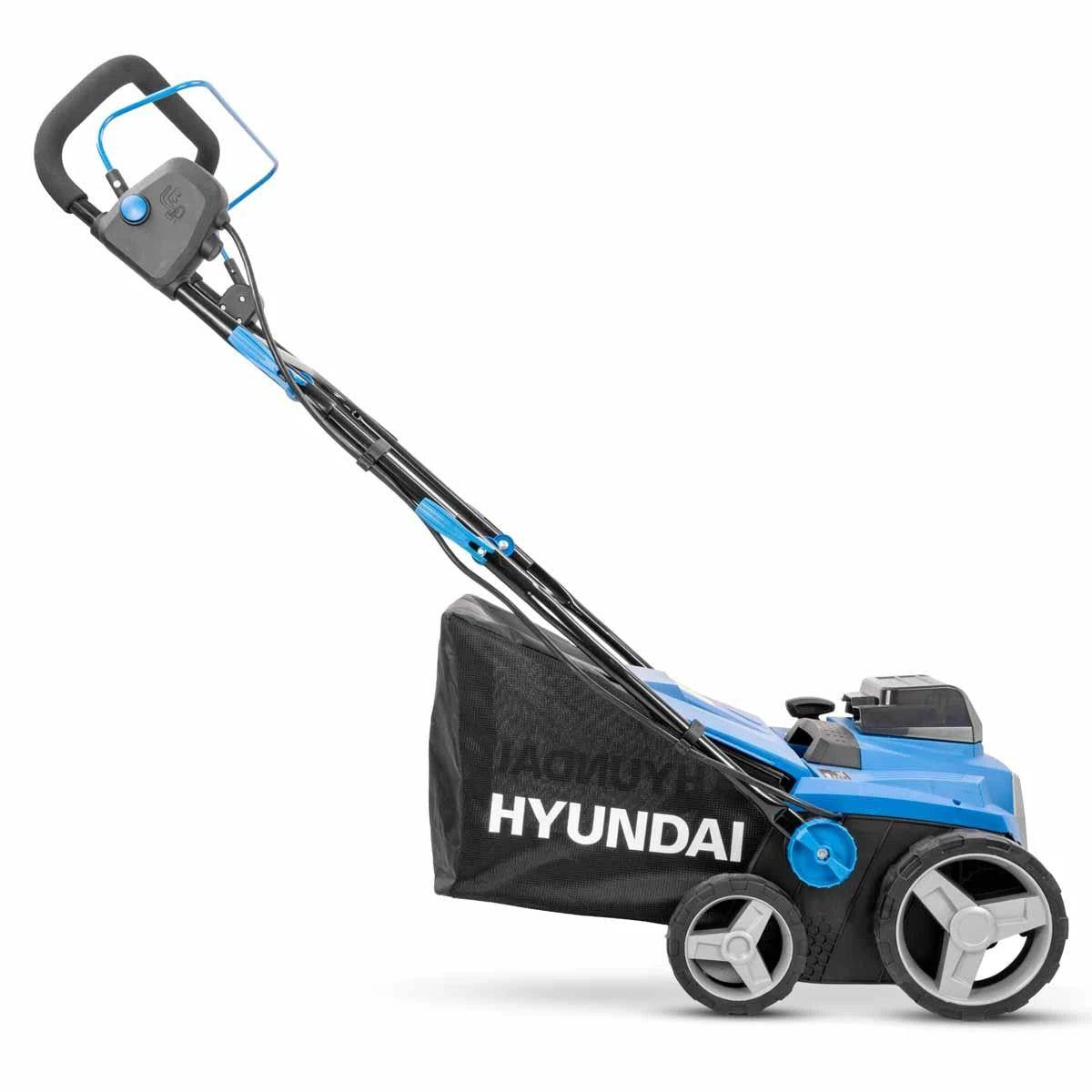 Hyundai HY40CSC38 2 x 20V 2-in-1 Brushless Scarifier & Aerator 38cm with 2 x 4.0Ah Batteries and Charger