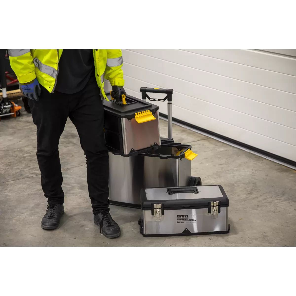 Sealey AP855 Mobile Stainless Steel Tool Box