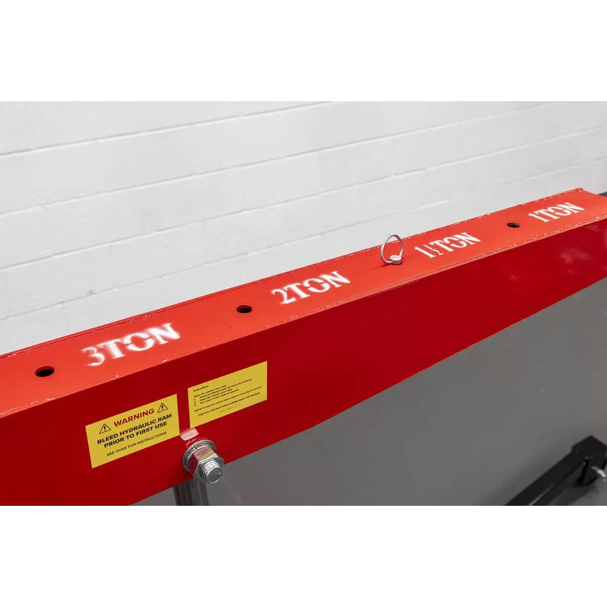 Sealey PH30 3tonne Fixed Frame Engine Crane with Extendable Legs