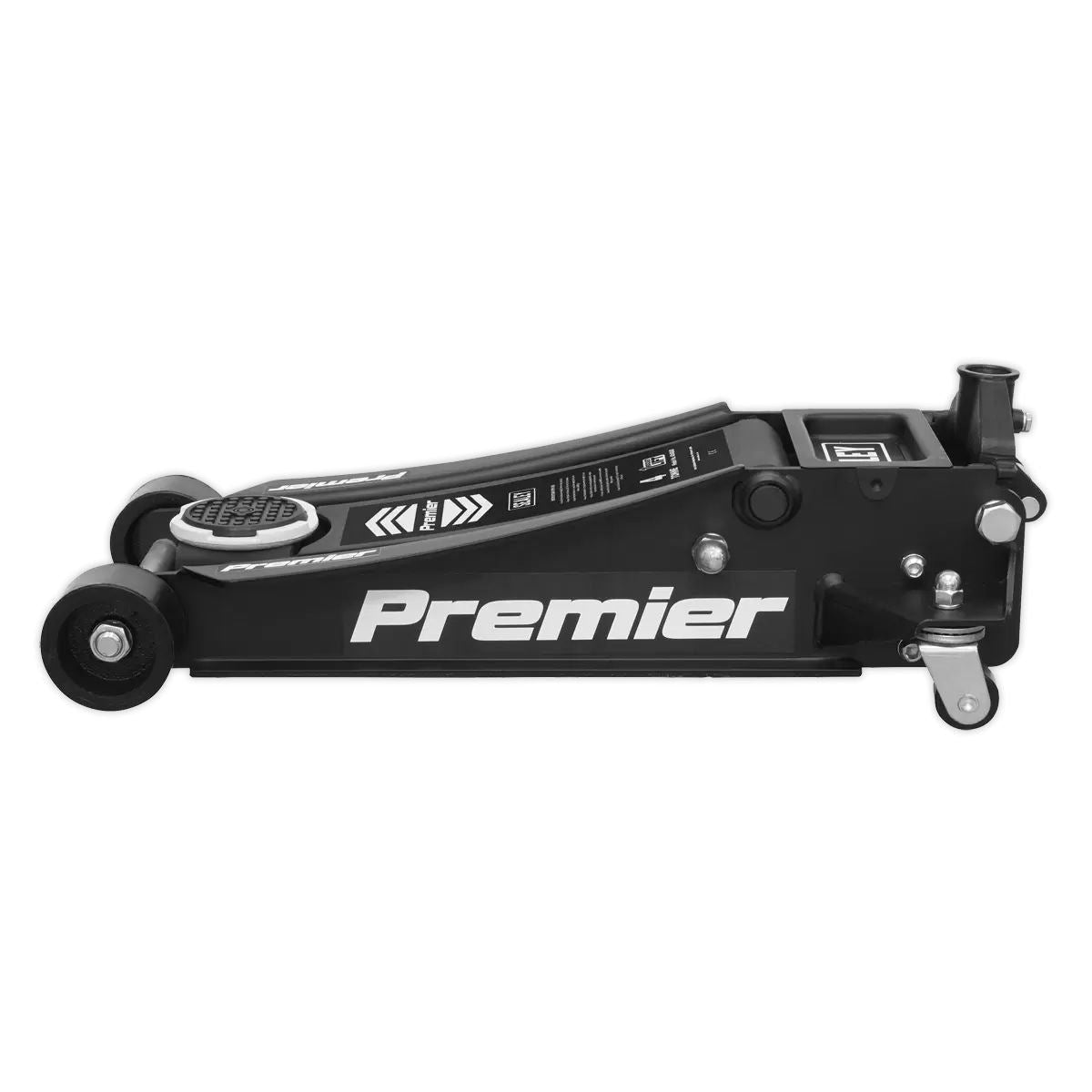 Sealey 4040AB Trolley Jack 4tonne Rocket Lift Black