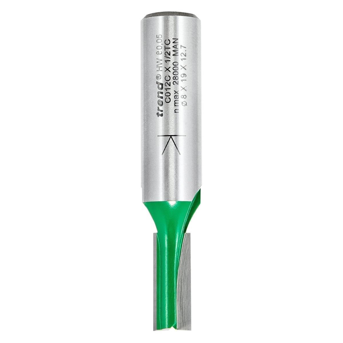 Trend C012CX1/2TC Two Flute Cutter 8mm Diameter