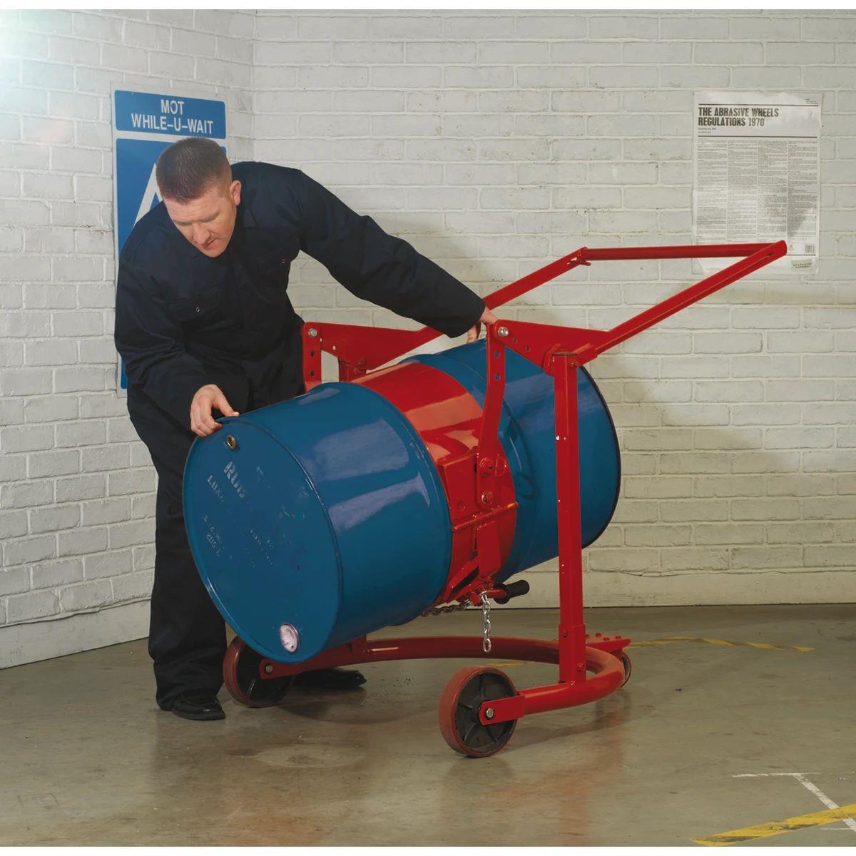 Sealey DH02 Mobile Drum Handler 205ltr