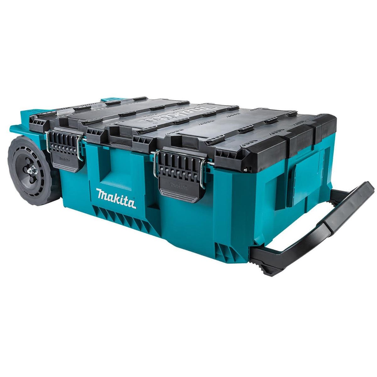 Makita MAKTRAK 2 Piece Modular Tool Storage Set Rolling Chest & Large Tool Box