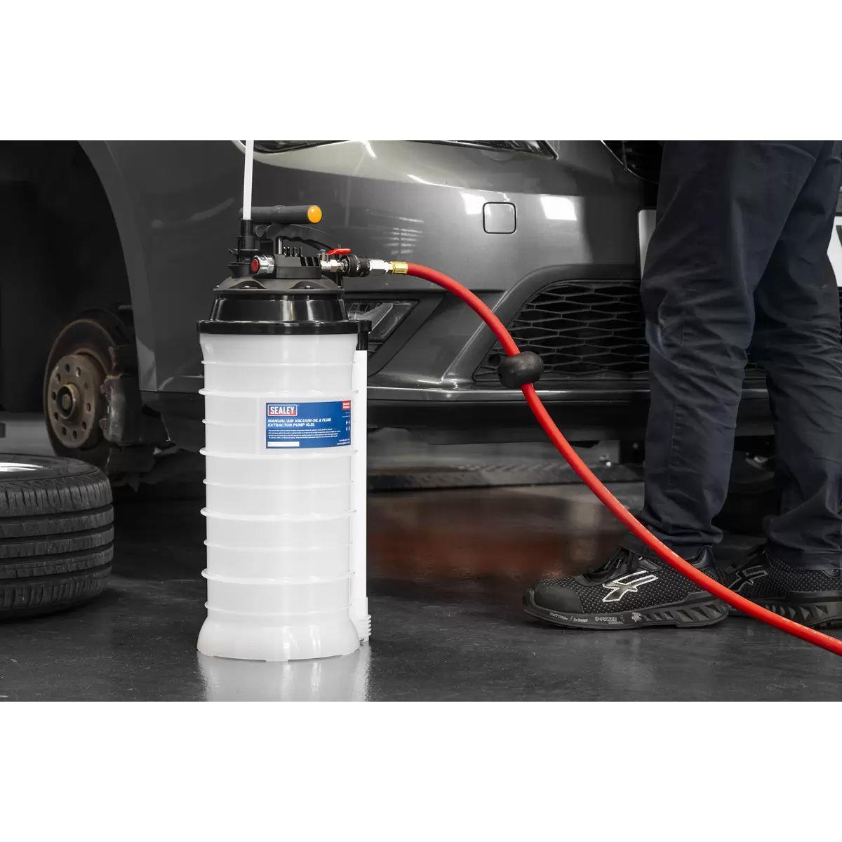 Sealey TP6900 4L Manual/Air Vacuum Oil & Fluid Extractor Pump