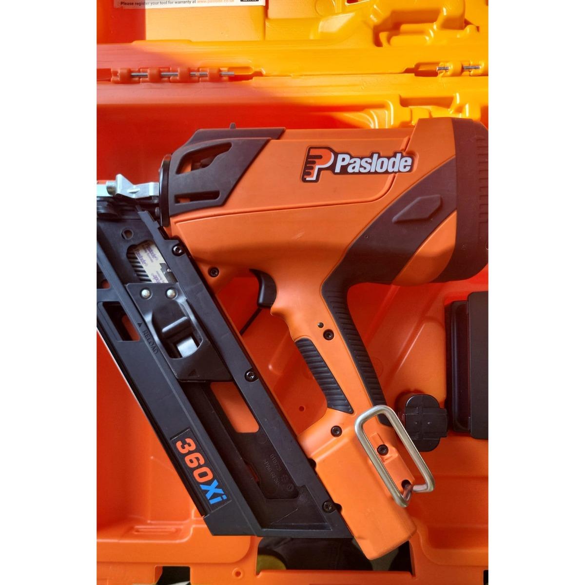 Paslode IM360Xi 7.4V Cordless First Fix Gas Framing Nailer Kit 019700 Item Condition Seller Refurbished