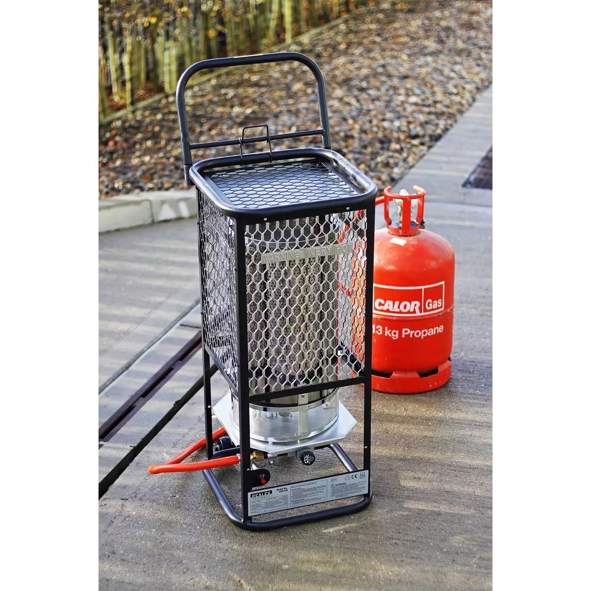 Sealey LPH125 Space Warmer Industrial Propane Heater 125,000Btu/hr