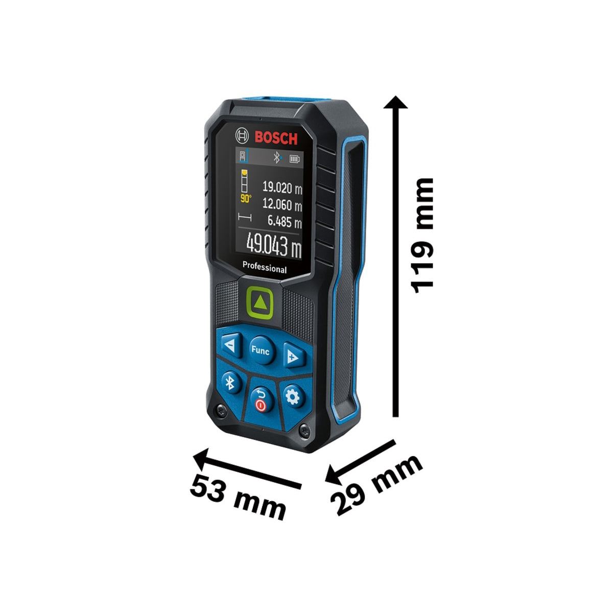 Bosch GLM 50-27 CG Professional Laser Measure Durable & User-Friendly Tool for Accurate Measurements 0601072U00