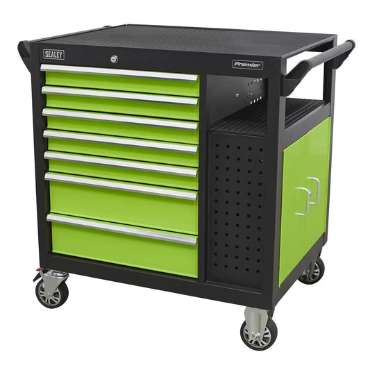 Sealey AP36MWS 7 Drawer Mobile Workstation & Cupboard 920mm