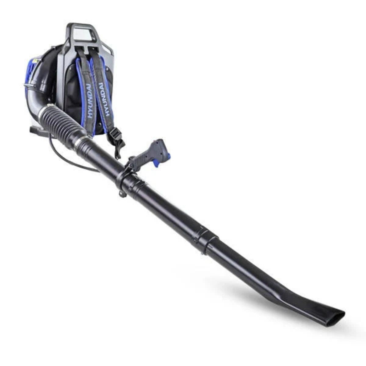 Hyundai HYB5200 52cc 2-Stroke Backpack Petrol Leaf Blower, 170mph Air Speed