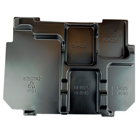 Makita 835G74-2 Inlay Tray for Makpac Case, XGT Battery & Charger