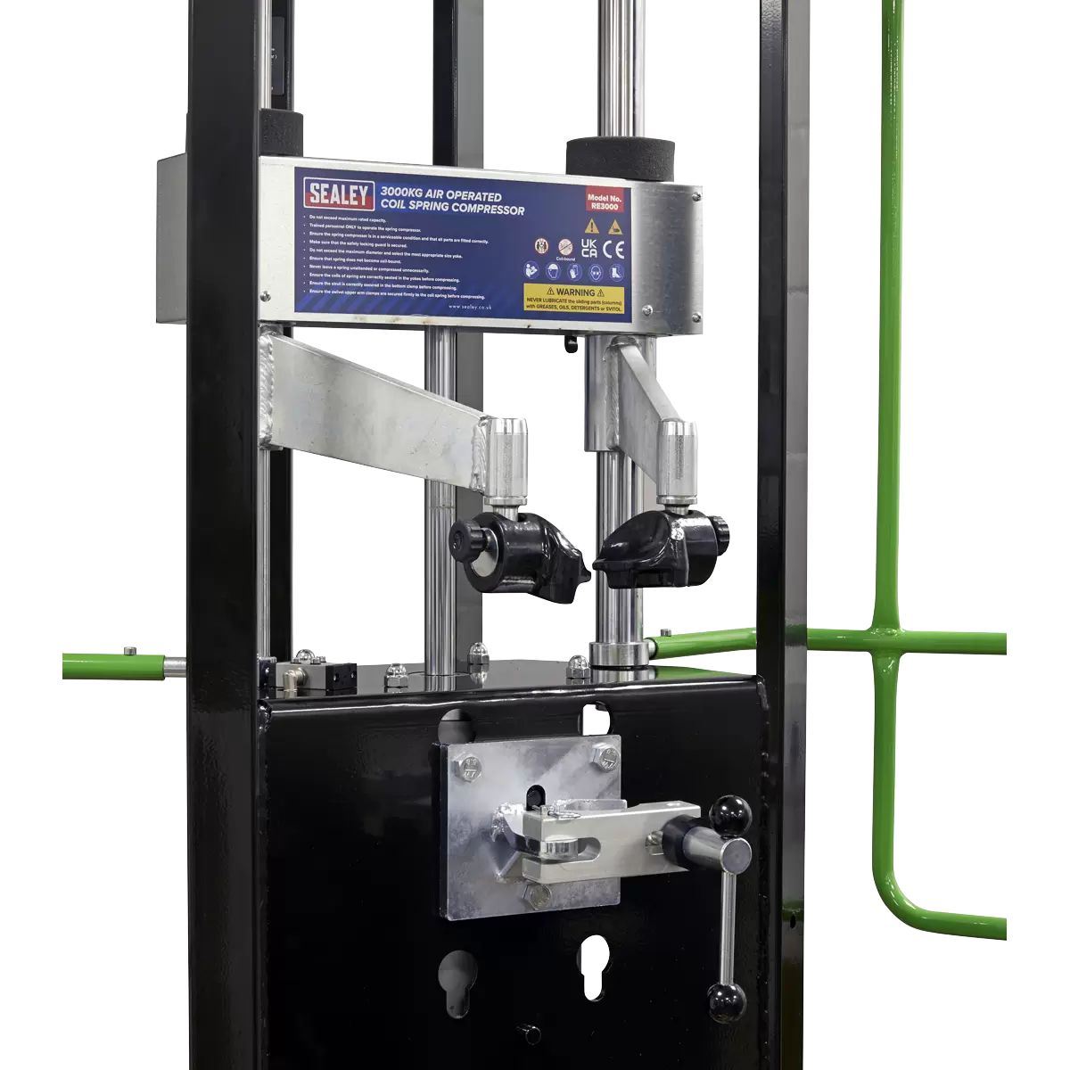 Sealey RE3000 Air Operated Coil Spring Compressor 3000kg