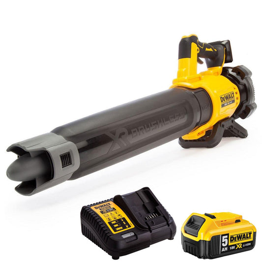 Dewalt DCMBL562N-XJ 18V XR Brushless Axial Blower With 1 x 5.0Ah Battery & Charger