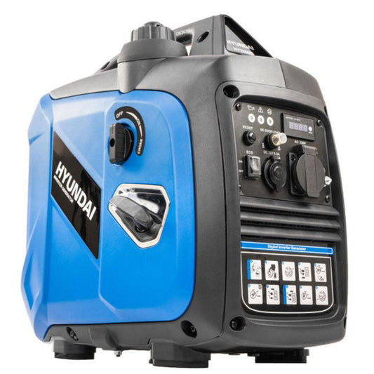 Hyundai HY2350Si Inverter Generator Recoil Start Pure Sine Wave 230V/2000W
