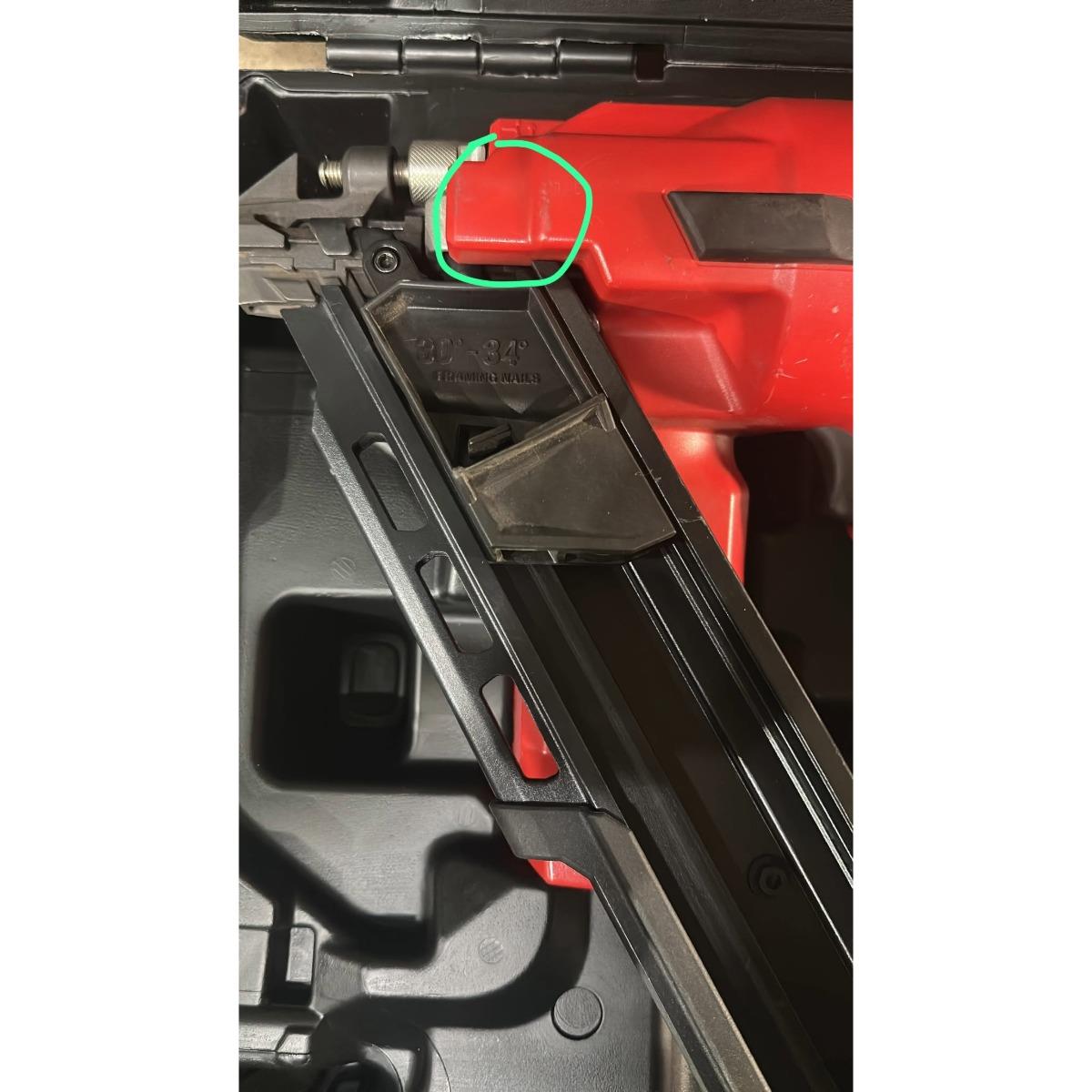 Milwaukee M18FFN21-0C 18V Fuel Brushless First Fix Framing Nailer Body Only in Case 4933478993 Item Condition Seller Refurbished