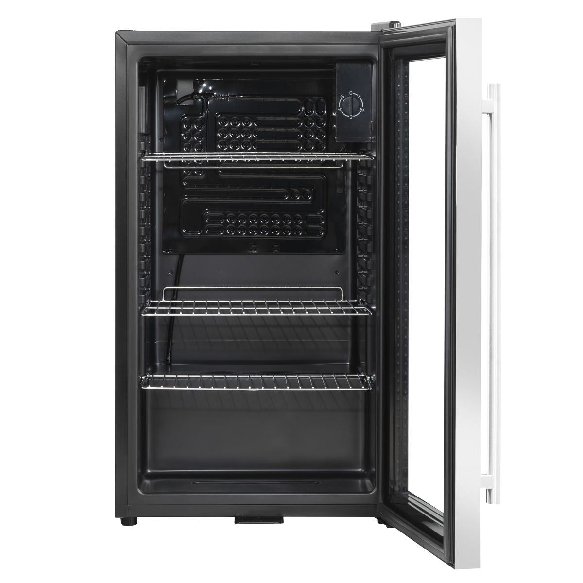 Sealey DH31 Baridi Drinks Fridge 85L Capacity Stainless Steel 240V
