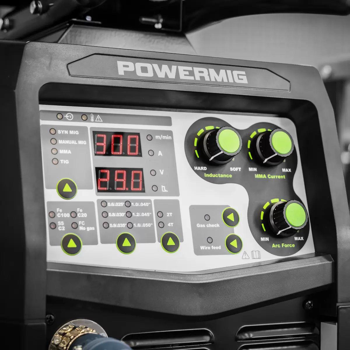 Sealey POWERMIG500Wi 500A Professional Gas/Gasless MIG/TIG/MMA Inverter Welder with Portable Wire Feeder & Water Cooler 400V/3ph
