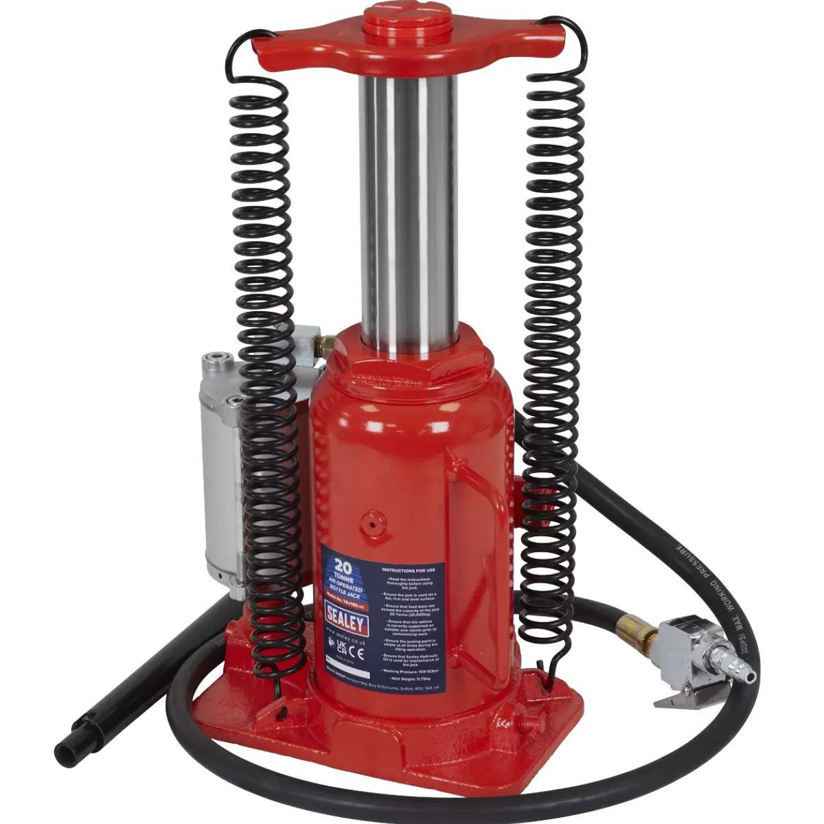 Sealey YAJ18S Air Operated Bottle Jack 18 tonne