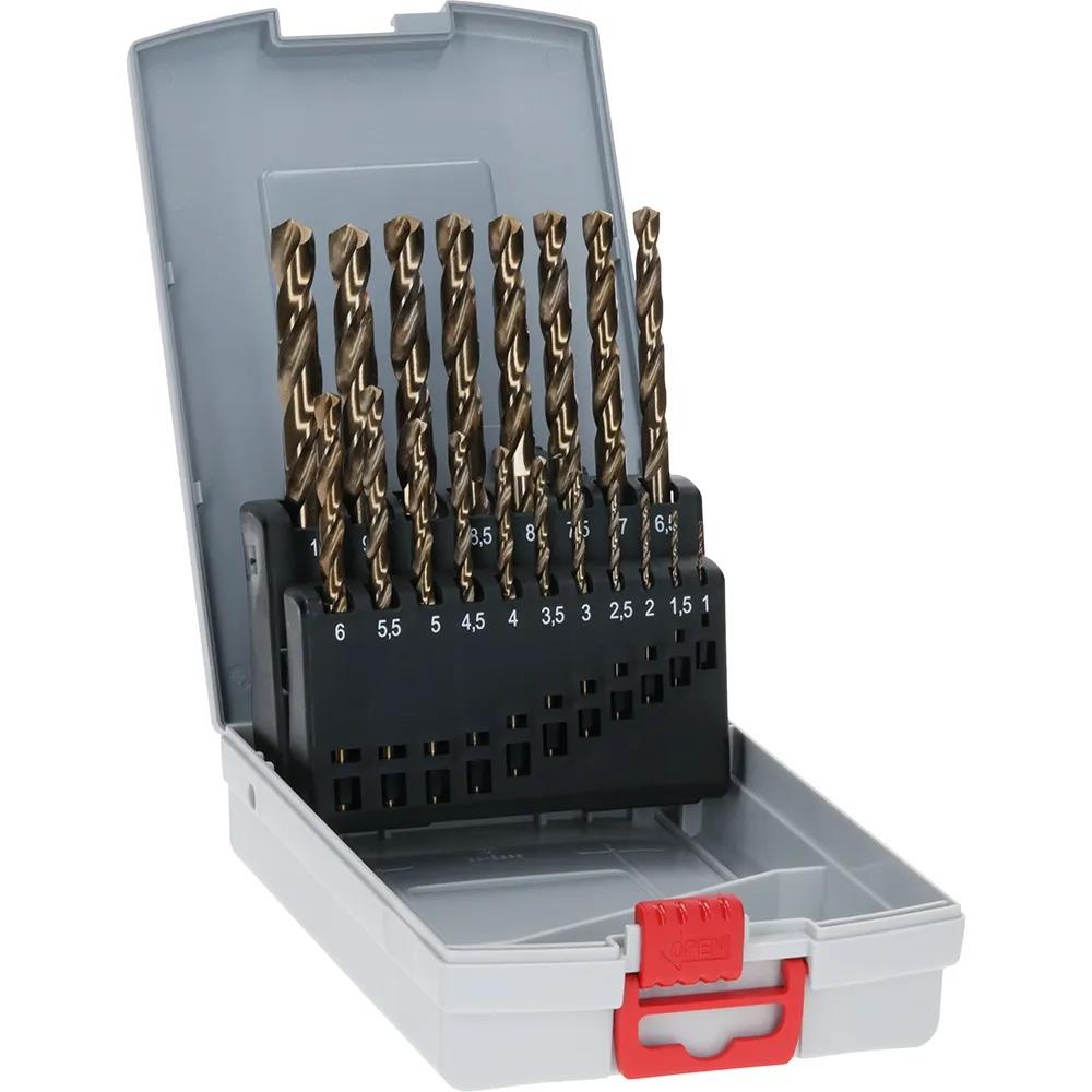 Bosch PRO 19 Piece HSS Metal Drill Bit Set 2608587014