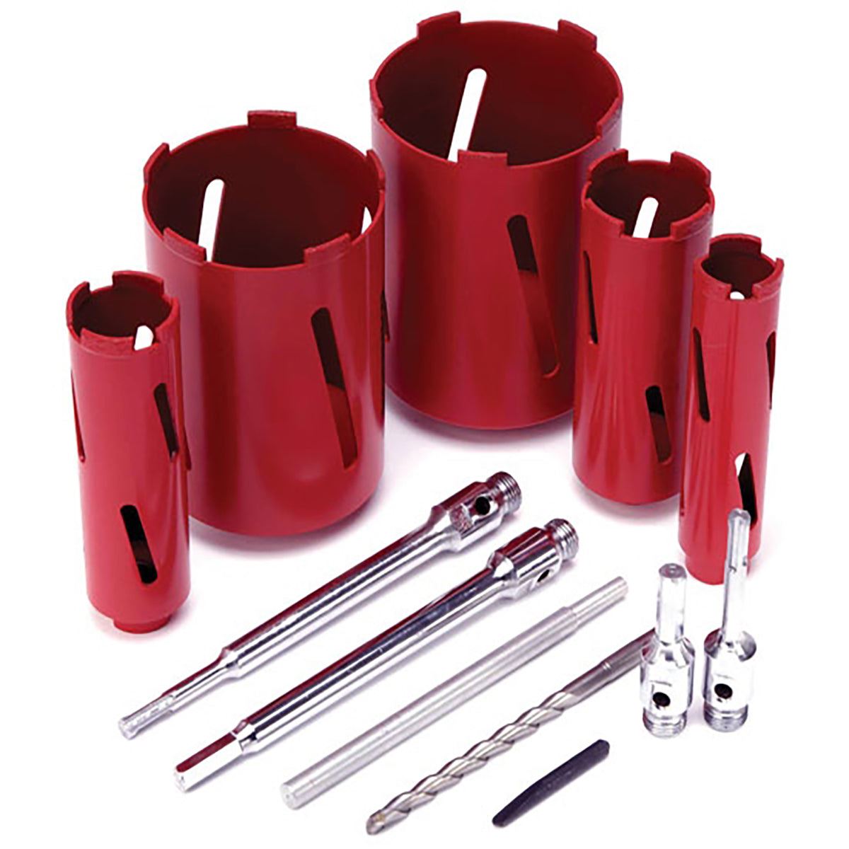 Rothenberger Dry Diamond Core Drill Set of 12 Piece 89020