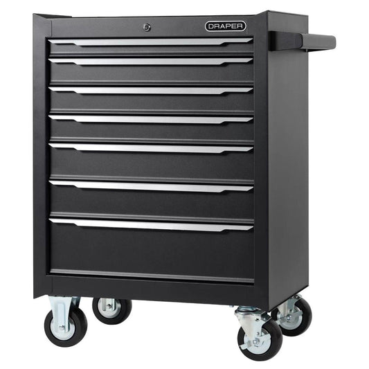 Draper D100-26RC7 Roller Tool Cabinet, 7 Drawer 26 Inch 30755