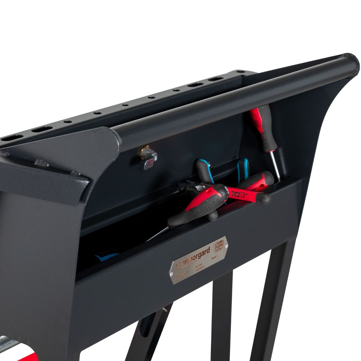 Armorgard SPK2 Spoolkart Mobile Cable Reel Cart 740mm x 840mm x 1365mm Efficient Cable Storage Solution