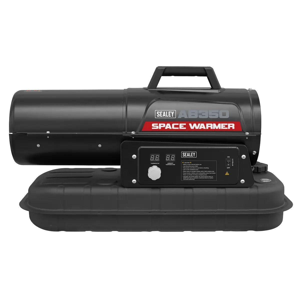 Sealey AB350 22L Space Warmer Paraffin Kerosene Diesel Heater 230V/186W